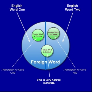 Translating Words With Multiple English Translations